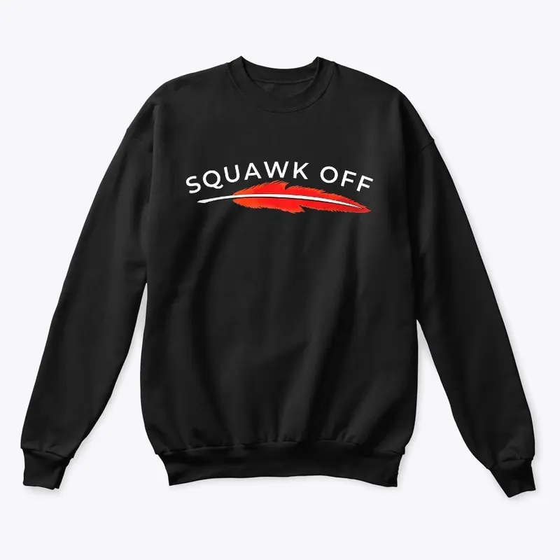 Squawk Off (White Logo)